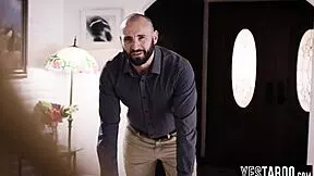 hey step uncle's big dick pounds my hairy petite pussy so good