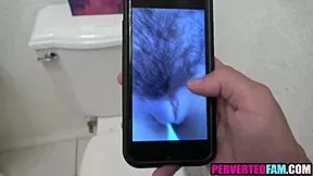 Best step aunt milf with big tits rides nephew's cock in doggystyle pov