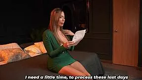 damn stepmom's huge latina tits shake as i make her forget her hubby