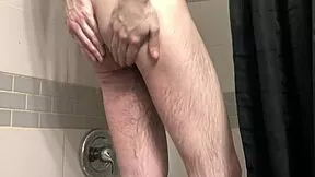 i'm your skinny femboy showering all obedient and horny just for you
