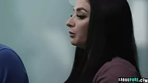 Sheena Ryder's Big Tits Bounce as Ricky Fucks Her Better Than Lily Watches