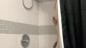 i'm your skinny femboy showering all obedient and horny just for you