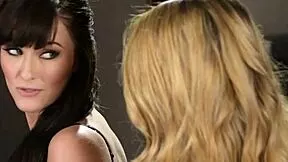 i make my lesbian milf boss squirt hard on her hairy secretary's face during fingering session