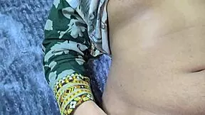 Desi stepmom twerks her big ass seductively right in front of curious stepson up close