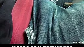 skinny teen rides cock on road trip 🔥🍑