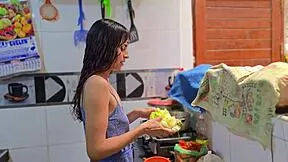 i waited ex suegro fucks kitchen