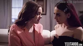 petite redhead lesbian tribbing big boobs blonde milf tits on first date