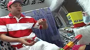 Latina teen cheerleader sneaks intimate fun in ice cream truck back