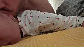 Petite screams finishing deep anal doggy penetration bent over garage