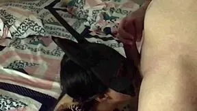 rough dad rips clothes off pregnant latina stepdaughter fucks her huge ass missionary creampie inside