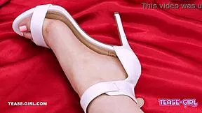 check out this amazing new brunette teen getting a sensual daddy massage on the sofa before swallowing his load