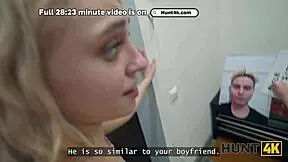 Pool day turns into brunette latina bimbo's rough deepthroat on huge cock with facial finish!