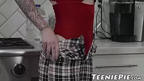pierced tattooed val steele bends for deep creampie emotional overload