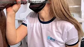 scandal erupts as brazilian students sneak interracial anal pounding in empty classroom before expulsion