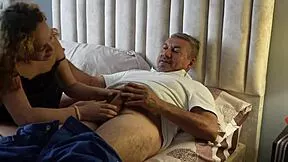 Sucking apus' delicious big black cock... this latina babe moans as he fills her tight wet pussy.