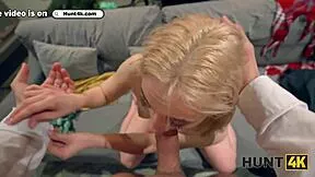 Pool day turns into brunette latina bimbo's rough deepthroat on huge cock with facial finish!