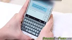 oh damn anal teen stepsis takes deep jizz facial!!