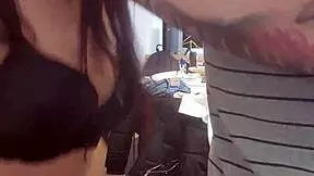 candie cross try-on tease sparks cock craving pounding