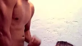 mexican homemade amateur milf with small tits long hair brown eyes gets bent over doggystyle pov fucked