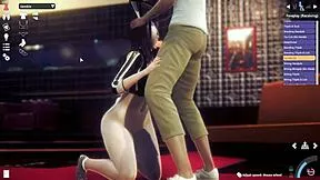 busty asian bunny girl sucks monster cock deep then takes creampie fill