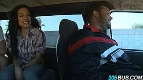 omg this hot dominican babe with long hair gets fucked outdoors for cash in reality humiliation 😩🍆💸