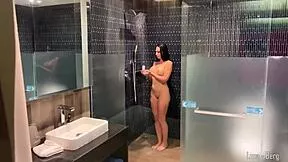 hotel neighbor came for help but fucked all my holes instead