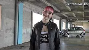 curious luna toys her petite frame in first french casting interview