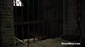 betrayed slave gets branded and shipped for auction