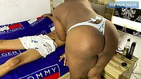 stepmom sneaks stepson in for secret bedroom pounding when house is empty