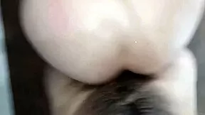 Stepsister slurps my massive 20cm cock deepthroat style