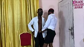 xhaf's orange boobs ebony schoolgirl sneaks to classmate's for wet pussy creampie doggystyle pounding 😈🔥