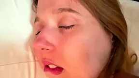 Whoa, petite blonde takes that huge Spanish cock pov pounding hard