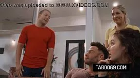 stepfamily foursome heats up with leana lovings and bunny madison