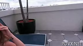 i can't stop watching this teen get roughly fucked doggystyle pov