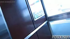 i can't stop watching this teen get roughly fucked doggystyle pov