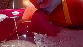 Clothed underwater sex ends with hot cum in soaked underwear