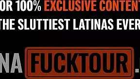 tiny latina cutie gets stripped and railed hard by tourist pov