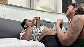 mamei o anão dotado até encher minha boca de leite 😍💦