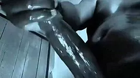 whoa that monster bbc breeds with huge cum loads in homemade solo play