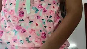 look at this cute innocent college girl flashing on spy cam