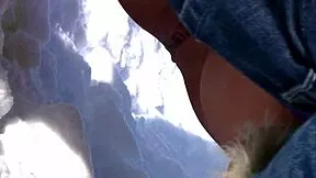 on ski trip i stripped n peed in snow ❄️🌨️