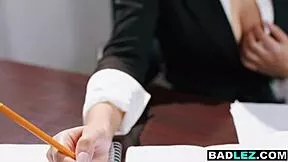 hey teacher, your busty italian milf tits make this petite student so horny in class