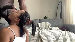 Amateur couple shares intimate blowjob and facial cumshot moment with Nysdel