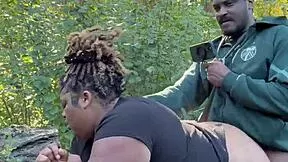 damn we got caught fucking in the park by a dog walker cops almost showed up