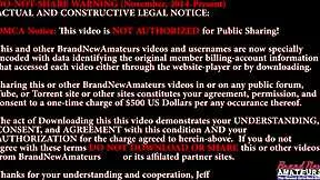 Whitney's sporty coed ass rims sloppy before greedy swallow of every drop.