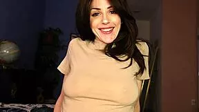 brunette stepmom with big tits seduces young stud moaning