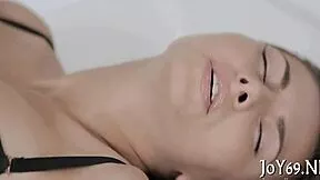 what if tight titted chick fingers wet pussy with toys in solo tease?