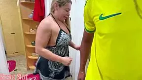 invited couple over hubby leaves we dive into hot lesbo pussy fingering feast