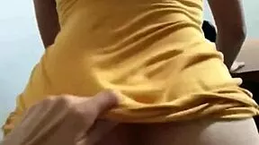 Professor catches petite student naked, bends her over for deep classroom pounding.