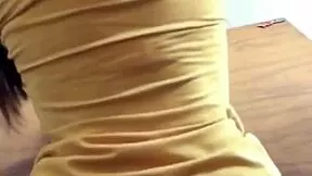 Professor catches petite student naked, bends her over for deep classroom pounding.